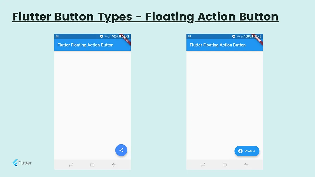 Some Flutter Button Types with Examples - DevOps Support